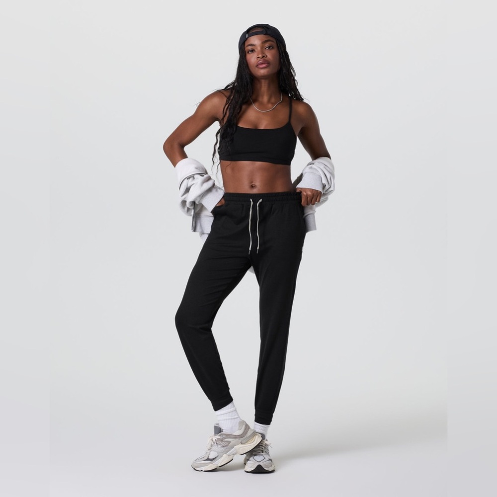 Vuori Dreamknit Performance Jogger Black Heather Size Small